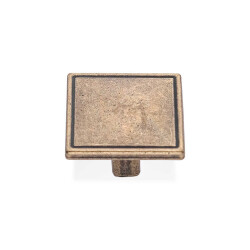 Tiviti Button Handle Kristal Antique Yellow - Tiviti