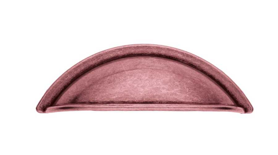 Tiviti Cansu Taş Kulp Oval 64mm Antik Bakır