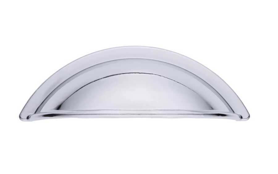 Tiviti Cansu Taş Kulp Oval 64mm Krom