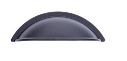 Tiviti Cansu Taş Kulp Oval 64mm Siyah - Tiviti