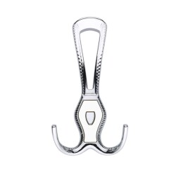 Tiviti Coat Rack Hanger Galata Chrome White - Tiviti