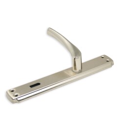 Tiviti Door Handle Bravo Model, Room, Mirrored, Satin - Tiviti