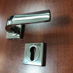 Tiviti Door Handle Daffodil Model Rosette Satin - 4