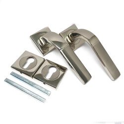 Tiviti Door Handle Daffodil Model Rosette Satin - Tiviti