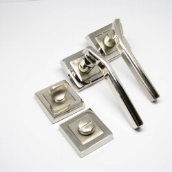 Tiviti Door Handle G&uuml;l Model, Square Rosette - Tiviti