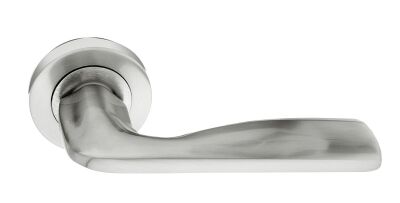 Tiviti Door Handle Ilgaz Inox Round Rosette - 1