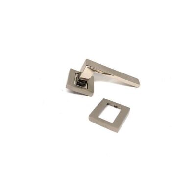 Tiviti Door Handle Mercan Model, Room, Square Rosette, Black - 1