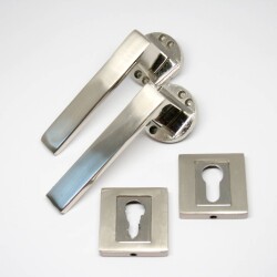 Tiviti Door Handle Mercan Model, Square Rosette - Tiviti