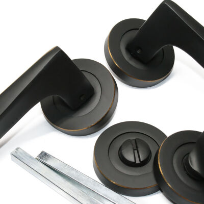 Tiviti Door Handle Piramit Model,Yellow Black Round Badge - 2