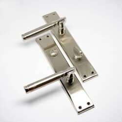 Tiviti Door Handle Safir Model, Nickel Satin - Tiviti