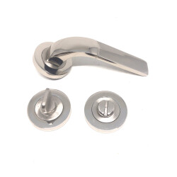 Tiviti Door Handle Vera Model, Satin Rosette - Tiviti