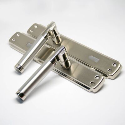 Tiviti Door Handle Safir model, Satin - 2