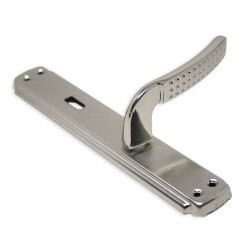 Tiviti Kapı Kolu Yakut Oda Aynalı Nikel - 2