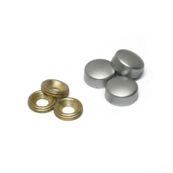 Tiviti Screw Closure 13mm Matte Chrome - Tiviti