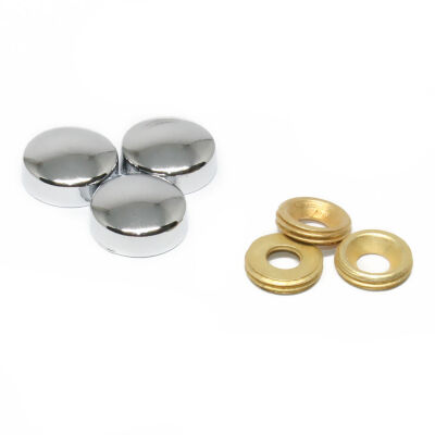 Tiviti Screw Closure 15mm Chrome - 1