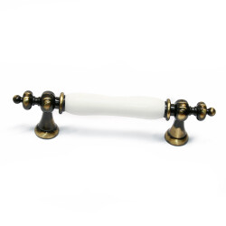 Tomurcuk Porselen Kulp 96mm Antik Desensiz - Tomurcuk