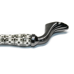 Tomurcuk Porselen Kulp 160mm Füme Desen Kaplama - 3