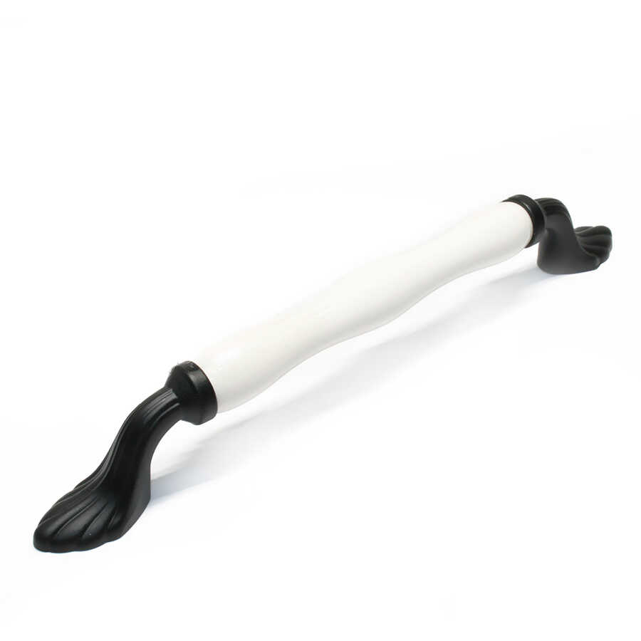 Tomurcuk Porselen Kulp 160 Siyah Desensız 000 (1405)