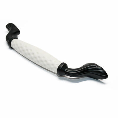 Tomurcuk Porcelain Handle 160 Black Patternless - 3