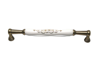 Tomurcuk Porcelain Handle 192 Cabinet-Antic Pattern Gilded - 1