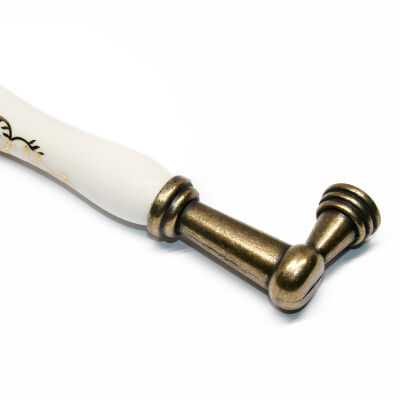 Tomurcuk Porcelain Handle 192 Cabinet-Antic Pattern Gilded - 3