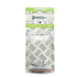 Torex Y.H.B. Matkap Uçlu Vida 4.2X32 1 Paket: 14 Adet - Toros