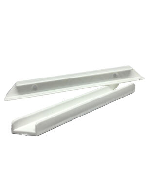 Toy Cabinet Rail Storage Box Rail 19 cm White - 1