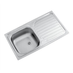 UkInox Eviye Barton Sağ 860x440mm Mikroketen E841 - 2