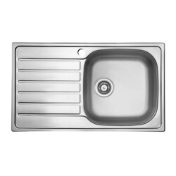 UkInox Eviye Hypnos 50 Paslanmaz 50x86 Sol - 1