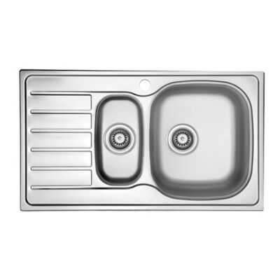 UkInox Eviye Hypnos 80 1.5 Göz Keten Sol 86x50 - 2