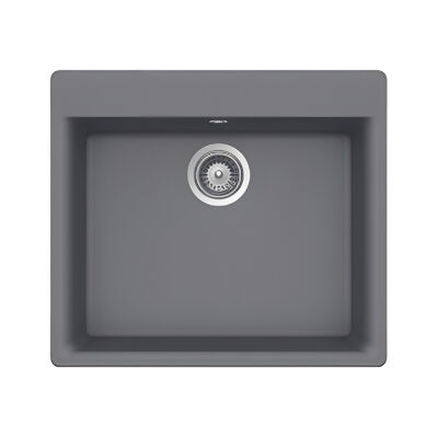 UkInox Eviye Valente N 100 Croma Granit Damlalıksız - 1