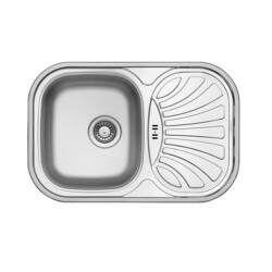 Ukinox Kitchen Sink Galant 70 Countertop Right E344 - Ukinox