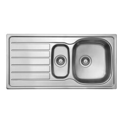 Ukinox Kitchen Sink Hypnos 100 1.5 Left - 2