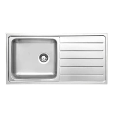Ukinox Kitchen Sink Hypnos HS 100 Stainless Right - 1