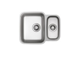 Ukinox Zeta D 1.5 Bowl Undercounter Kitchen Sink - Ukinox