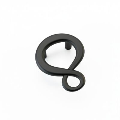 Umut 99 Matte Black Cabinet Knob 32mm - 1