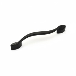 Umut Handle 520 Series 192mm Matte Black Furniture Handle - 1