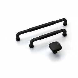 Umut Handle 552 Series Furniture Handle 128mm Matte Black - 1