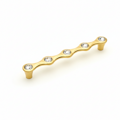 Umut Kulp 494 Series 96mm Gold Color Furniture Handle - 1