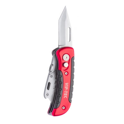 Vip-Tec Dual Function Metal Folding Pocket Knife - 3
