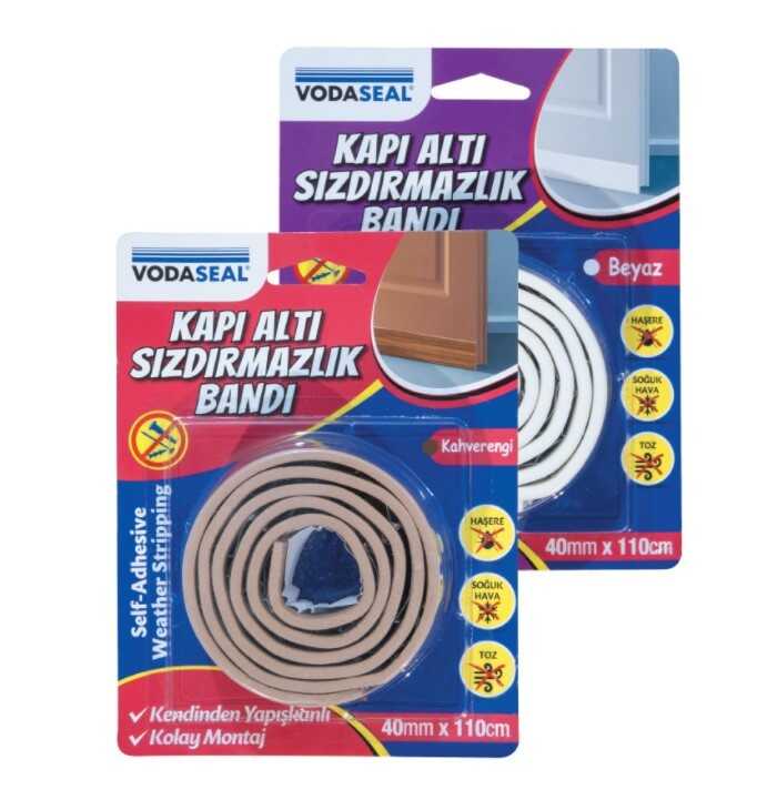 Vodaseal Sızdırmazlık Bandı Kapı Altı Beyaz