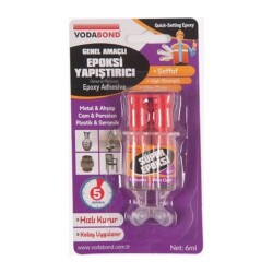 Vodabond Şeffaf Epoxy Şırınga 6Ml - Vodabond