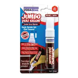 Vodaseal Grout Marker Single Jumbo 22 ml White - Vodaseal