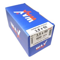 Wax Sunta Vidası 3.5x50 (500 Adet) - Wax