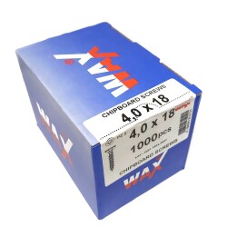 Wax Sunta Vidası 4.0x18 (1000 Adet) - Wax