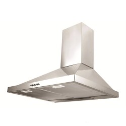 White Daisy Gusto Inox 60 cm Piramit Tip Davlumbaz - White Daisy